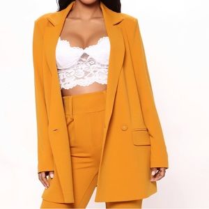 Double breasted blazer